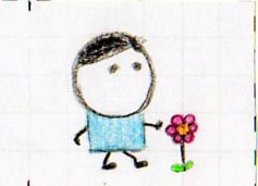 Flipbook: Boy With Flower